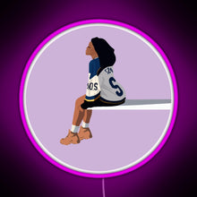 Charger l'image dans la galerie, Sza Sos RGB neon sign  pink