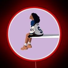 Charger l'image dans la galerie, Sza Sos RGB neon sign red