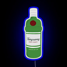 Charger l'image dans la galerie, Tanqueray gin bottle RGB neon sign blue