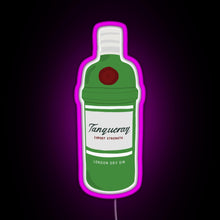 Charger l'image dans la galerie, Tanqueray gin bottle RGB neon sign  pink
