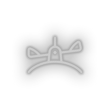 Charger l'image dans la galerie, white teeter totter family children playground outdoors saw child see saw kid baby see led neon factory