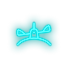 Charger l'image dans la galerie, ice_blue teeter totter family children playground outdoors saw child see saw kid baby see led neon factory
