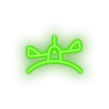 Charger l'image dans la galerie, green teeter totter family children playground outdoors saw child see saw kid baby see led neon factory