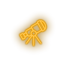 Charger l'image dans la galerie, warm_white telescope led adventure astronomy observation outer space space telescope view neon factory