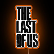 Charger l'image dans la galerie, The last of us RGB neon sign orange