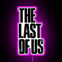 Charger l'image dans la galerie, The last of us RGB neon sign  pink