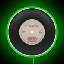 Charger l'image dans la galerie, the smiths music disc RGB neon sign green