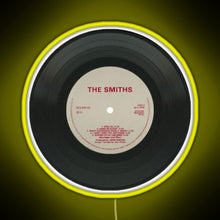 Charger l'image dans la galerie, the smiths music disc RGB neon sign yellow