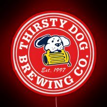 Charger l'image dans la galerie, Thirsty Dog Brewery RGB neon sign red