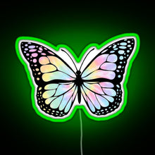Charger l'image dans la galerie, Tie Dye Butterfly RGB neon sign green