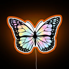 Charger l'image dans la galerie, Tie Dye Butterfly RGB neon sign orange