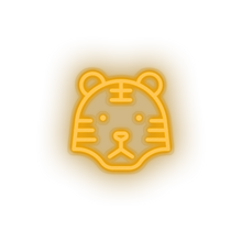 Charger l'image dans la galerie, warm_white tiger led animal carnivore cartoon fauna tiger wild zoo neon factory