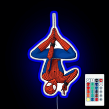 Charger l'image dans la galerie, tom holland spidey depend RGB neon sign remote