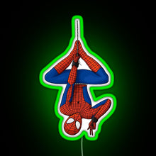 Charger l'image dans la galerie, tom holland spidey depend RGB neon sign green