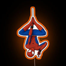 Charger l'image dans la galerie, tom holland spidey depend RGB neon sign orange