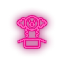Charger l'image dans la galerie, pink toys family clown children toy child kid baby play led neon factory