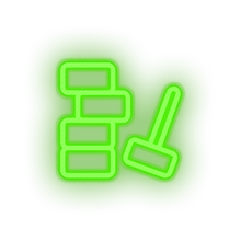 Charger l'image dans la galerie, green toys hammer mallet building blocks children family play child kid baby toy led neon factory