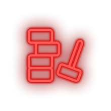 Charger l'image dans la galerie, red toys hammer mallet building blocks children family play child kid baby toy led neon factory