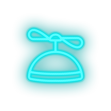 Charger l'image dans la galerie, ice_blue toys propeller family children kid play child hat baby toy led neon factory