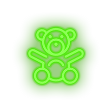 Charger l'image dans la galerie, toys stuffed family children baby toy child teddy kid bear play Neon led factory
