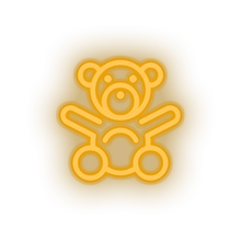 Charger l'image dans la galerie, warm_white toys stuffed family children baby toy child teddy kid bear play led neon factory