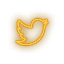 Charger l'image dans la galerie, twiter social network brand logo Neon led factory