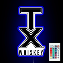 Charger l'image dans la galerie, tx whiskey RGB neon sign remote