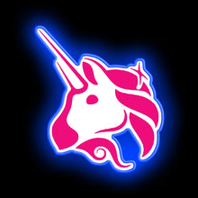 Charger l'image dans la galerie, Uniswap Unicorn arc-en-ciel mignon signe de néon drôle