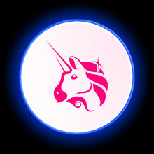 Charger l'image dans la galerie, Signe de néon de logo uniswap