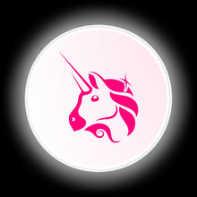 Charger l'image dans la galerie, Signe de néon de logo uniswap