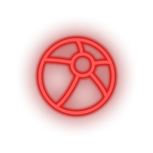 Charger l'image dans la galerie, red up toys family children baby play beach ball child kid blow toy led neon factory