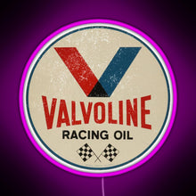 Charger l'image dans la galerie, Valvoline Racing Sign RGB neon sign  pink