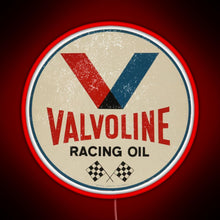 Charger l'image dans la galerie, Valvoline Racing Sign RGB neon sign red