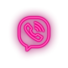 Charger l'image dans la galerie, viber social network brand logo Neon led factory