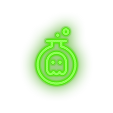 Charger l'image dans la galerie, green video game bowl ghost led neon factory