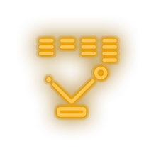 Charger l'image dans la galerie, warm_white video game breakout led neon factory
