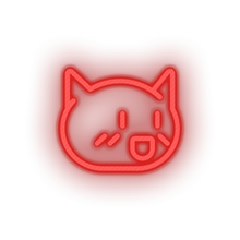 Charger l'image dans la galerie, red video game cat led neon factory