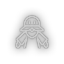Charger l'image dans la galerie, white video game character led neon factory