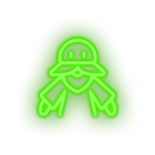 Charger l'image dans la galerie, green video game character led neon factory