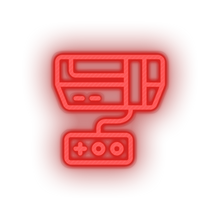 Charger l'image dans la galerie, red video game console led neon factory