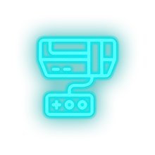Charger l'image dans la galerie, ice_blue video game console led neon factory