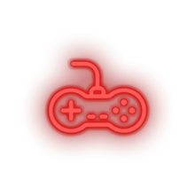 Charger l'image dans la galerie, red video game controller led neon factory