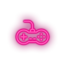 Charger l'image dans la galerie, pink video game controller led neon factory