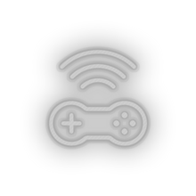 Charger l'image dans la galerie, white video game controller wifi led neon factory