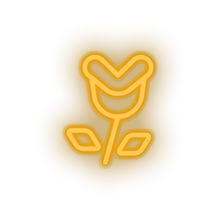 Charger l'image dans la galerie, warm_white video game flower enemy led neon factory