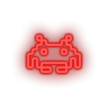 Charger l'image dans la galerie, red video game gamasutra led neon factory