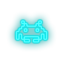 Charger l'image dans la galerie, ice_blue video game gamasutra led neon factory