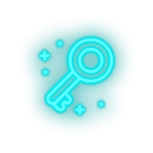 Charger l'image dans la galerie, ice_blue video game key led neon factory
