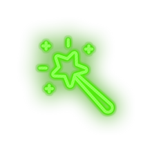 Charger l'image dans la galerie, green video game magic wand led neon factory