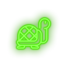 Charger l'image dans la galerie, green video game mario turtle led neon factory